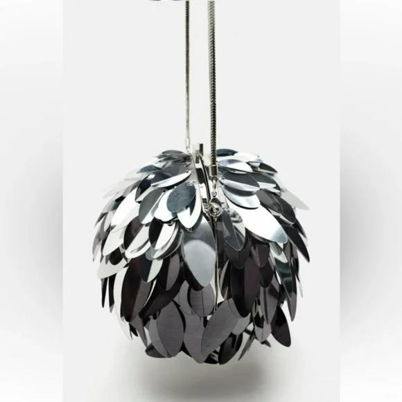 ZARA SEQUIN CROSSBODY BAG - Picture 6 of 6